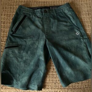 Rip Curl Men’s Global Entry Boardwalk & Water Shorts, Dark Olive; Size 28